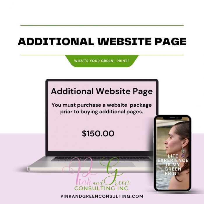 Additional Website Page